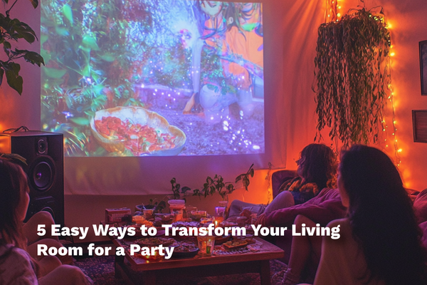 5 Easy Ways to Transform Your Living Room for a Party